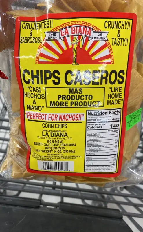 Chips Caseras (La Diana)