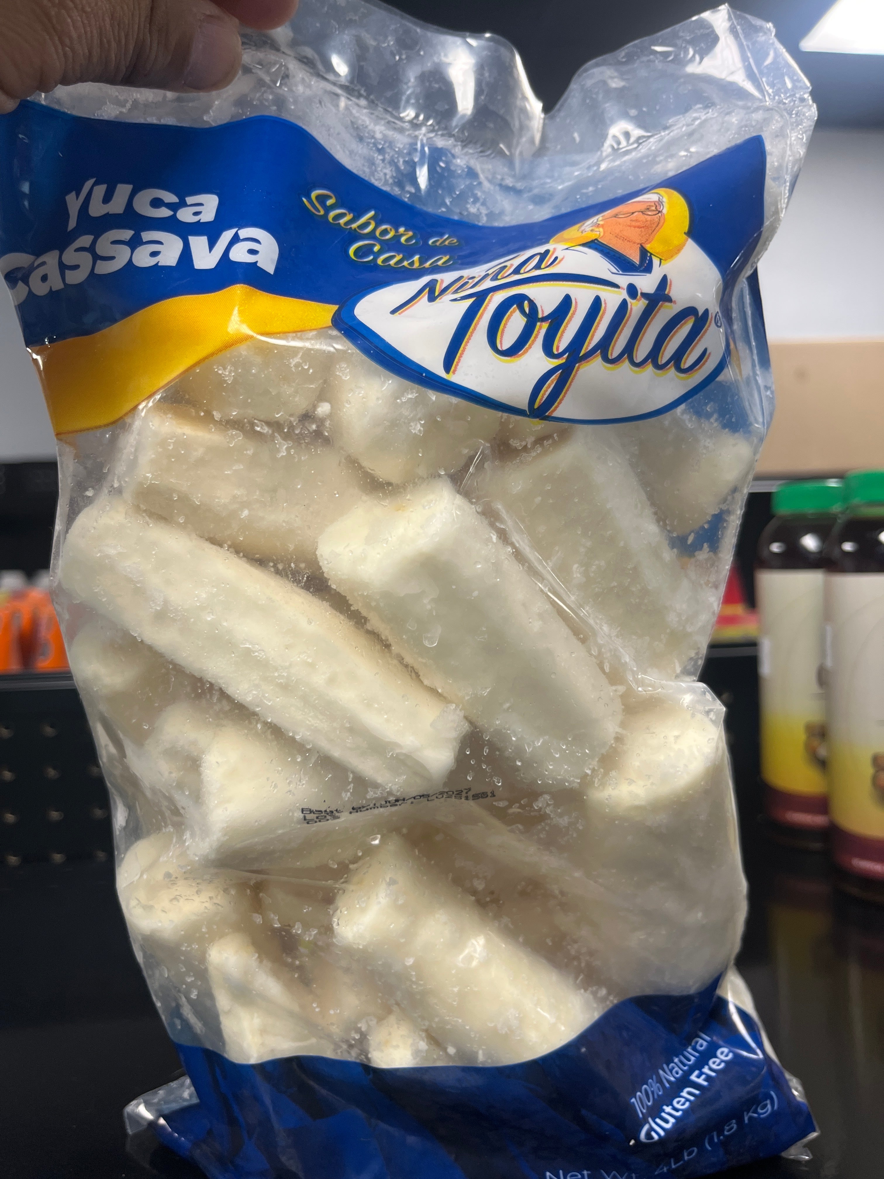 Yuca Congelada 4lbs toyita
