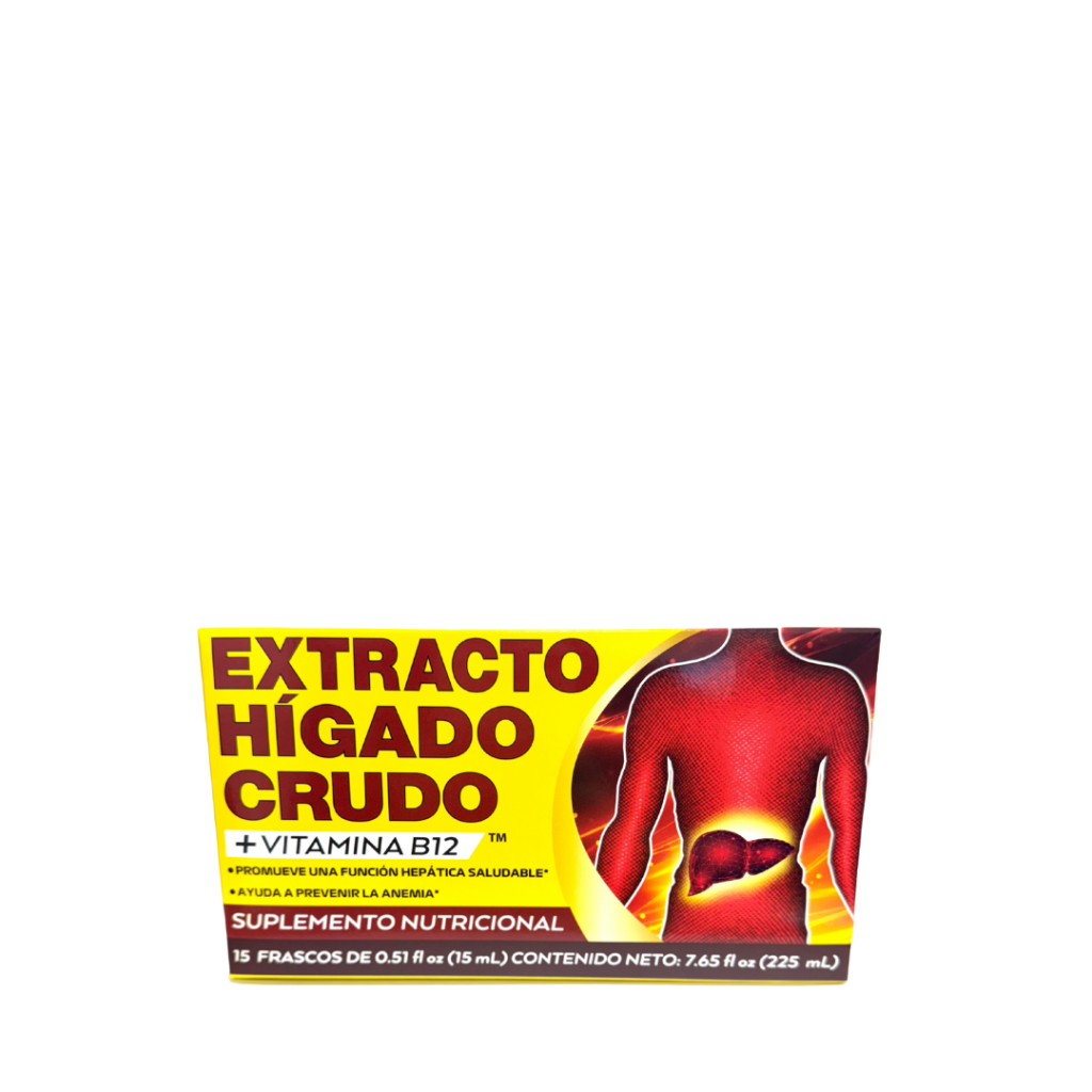 EXTRACTO HIGADO CRUDO +  B12 (LA Botanica)