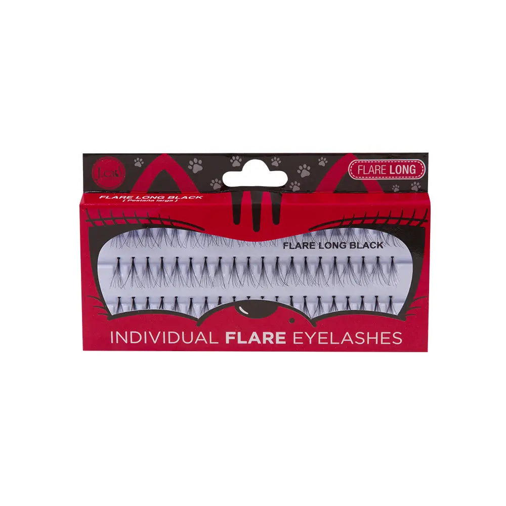 J.cat Individual Flare Eyelashes Long