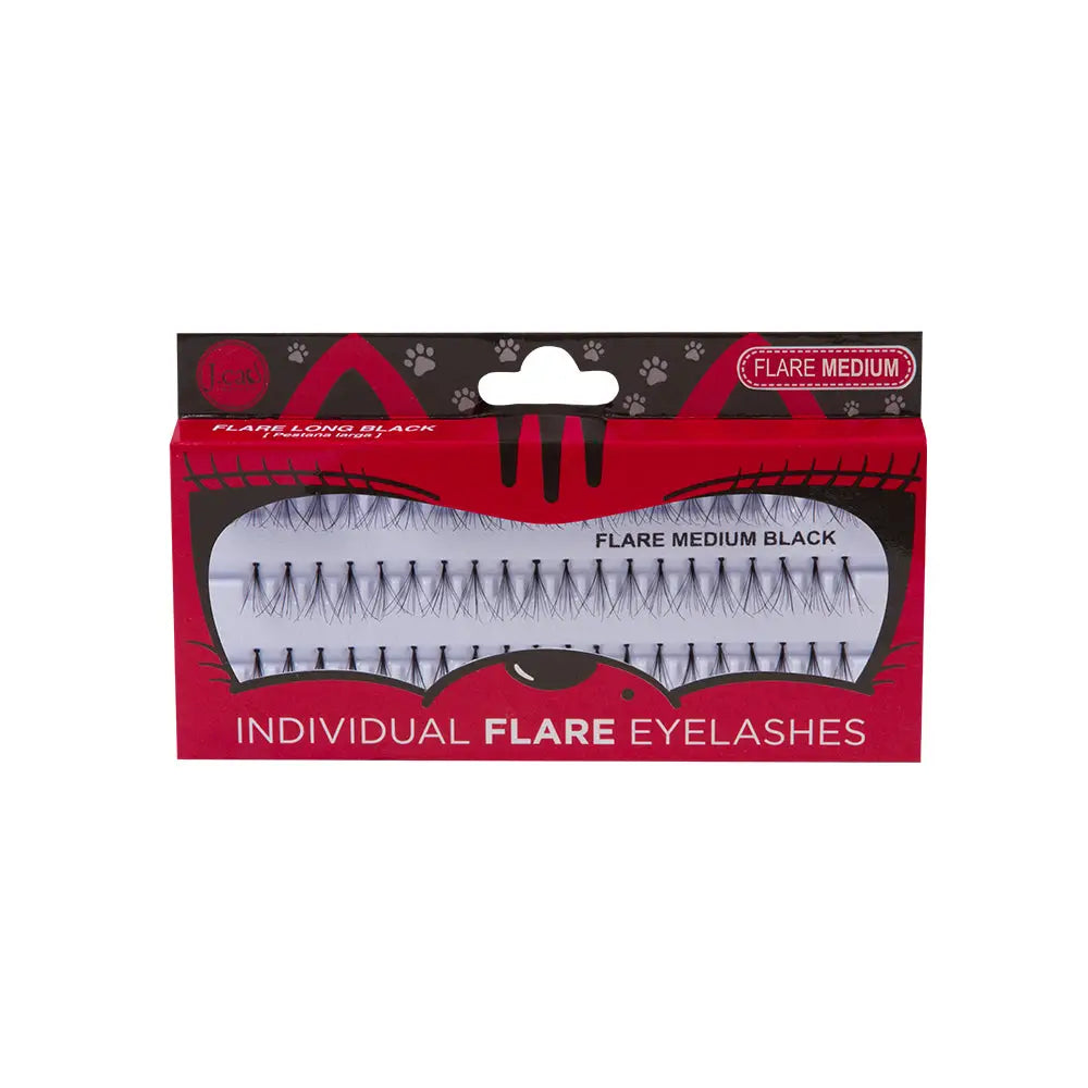 Individual Flare Eyelashes Medium (J.cat)