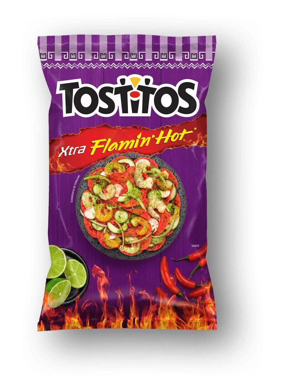 Tostitos Xtra Flamin Hot 125g (Sabritas)