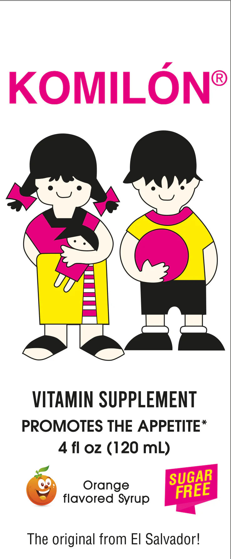 KOMILON Orange 4fl oz(COMBISA LABORATORIOS)