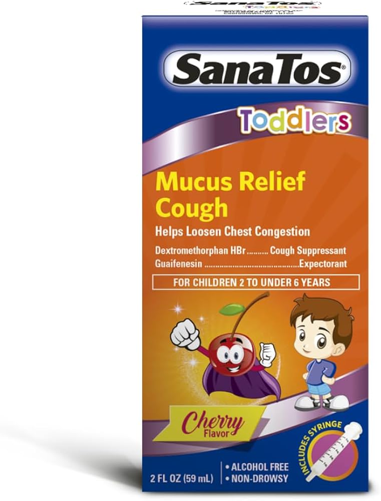 SanaTos Toddlers Mucus Relief Cough Cherry (SanaTos)