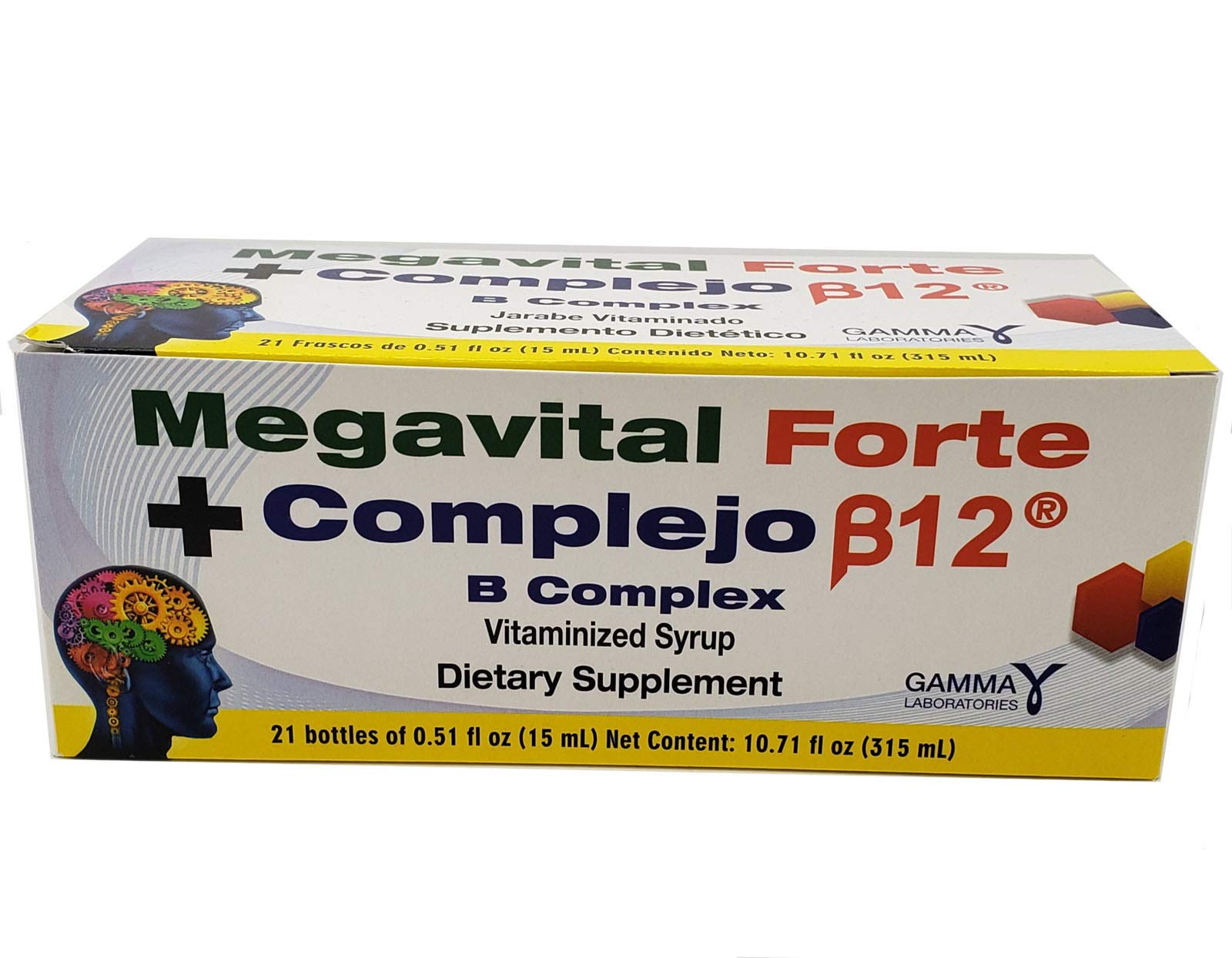 Megavital + Complejo Forte B12 (GAMMA Laboratories)