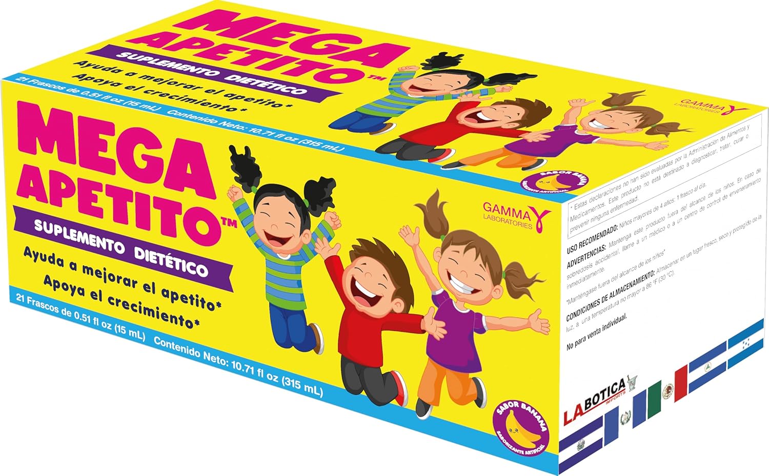 MEGA APETITO Dietary Supplement 10.71 fl oz (GAMMA)