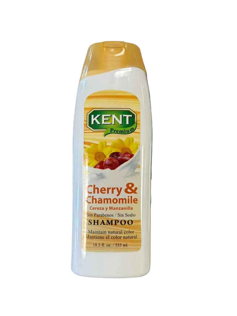 Kent  cereza y manzanilla shampoo 555ml
