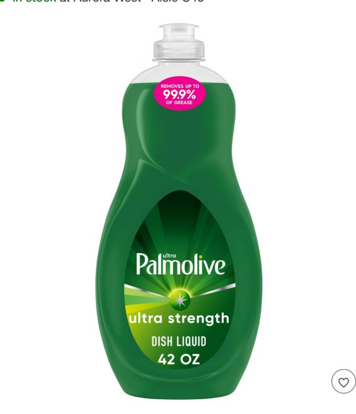 Jabón para platos Palmolive 8 oz.