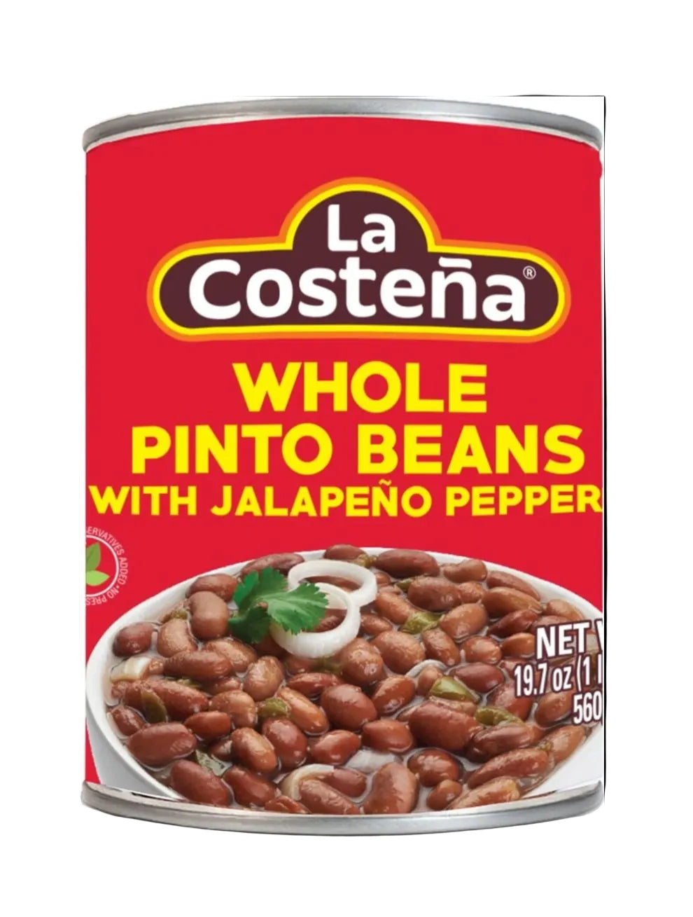 La costeña whole pinto beans 19.75 oz