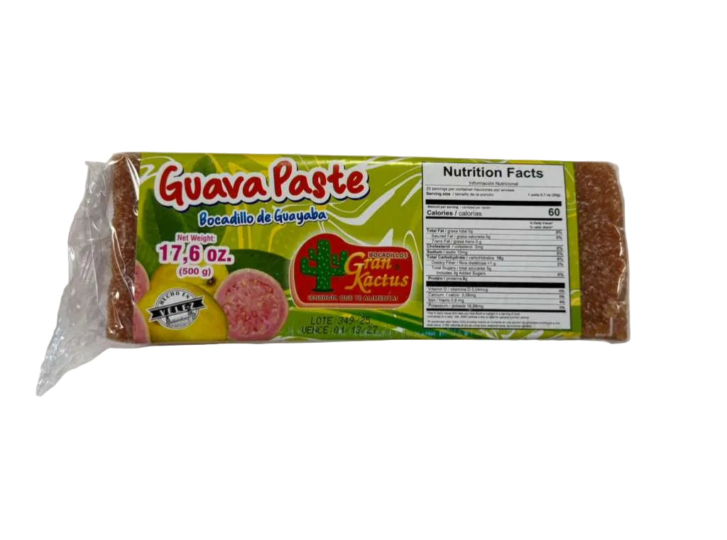 Bocadillo  de guayaba gran kactus 17.6oz