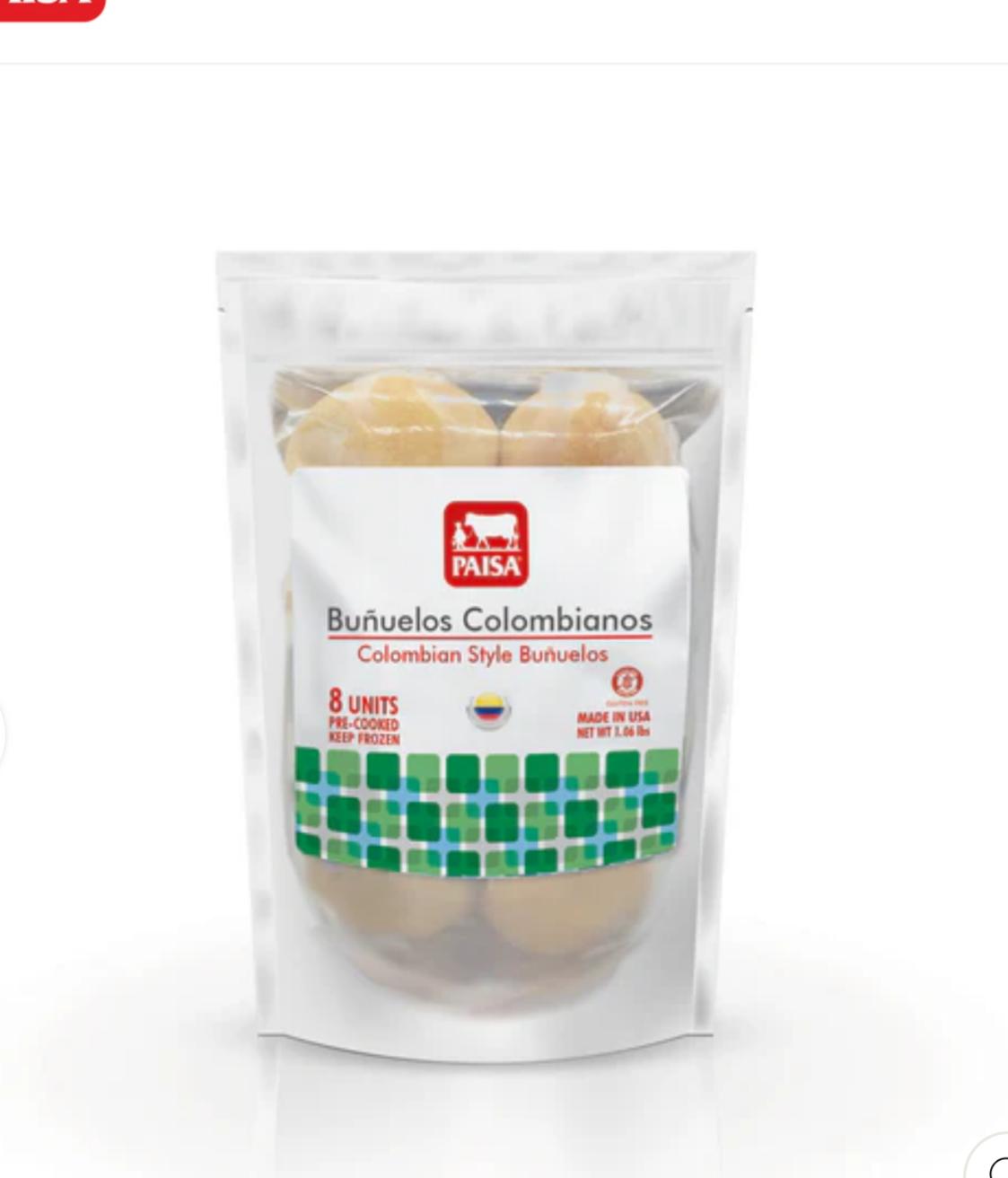 Paisa Buñuelos 8 unidades