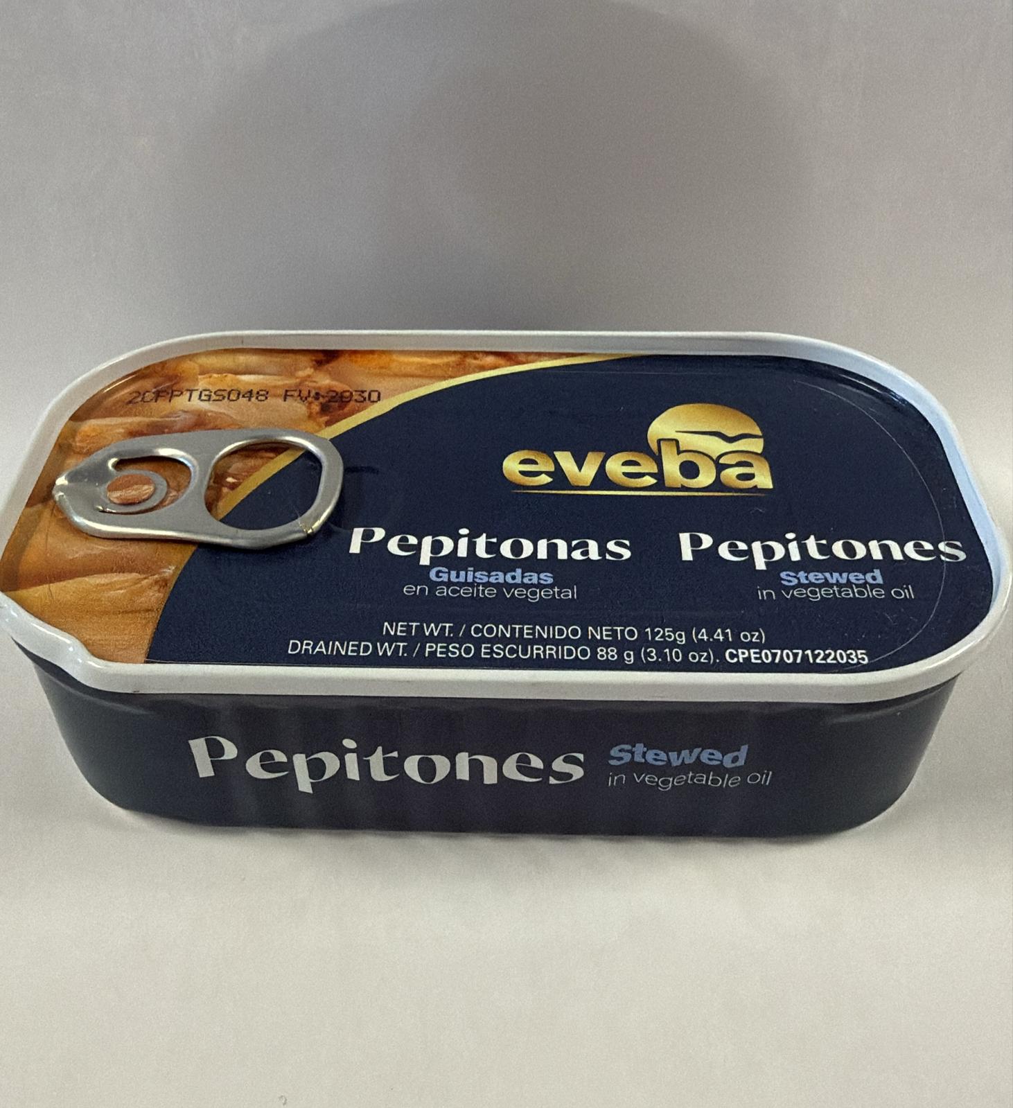 Pepitonas Guisadas 3.10 oz(Eveba)