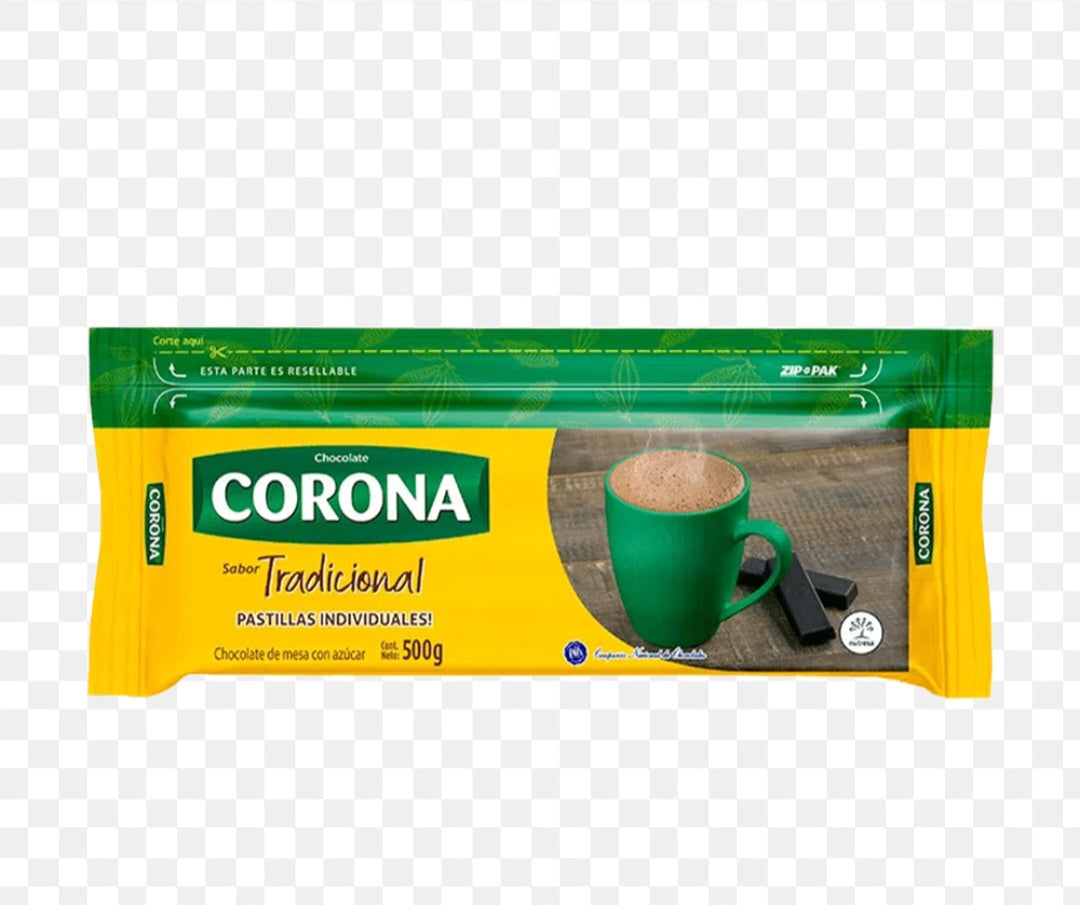 Chocolate corona tradicional