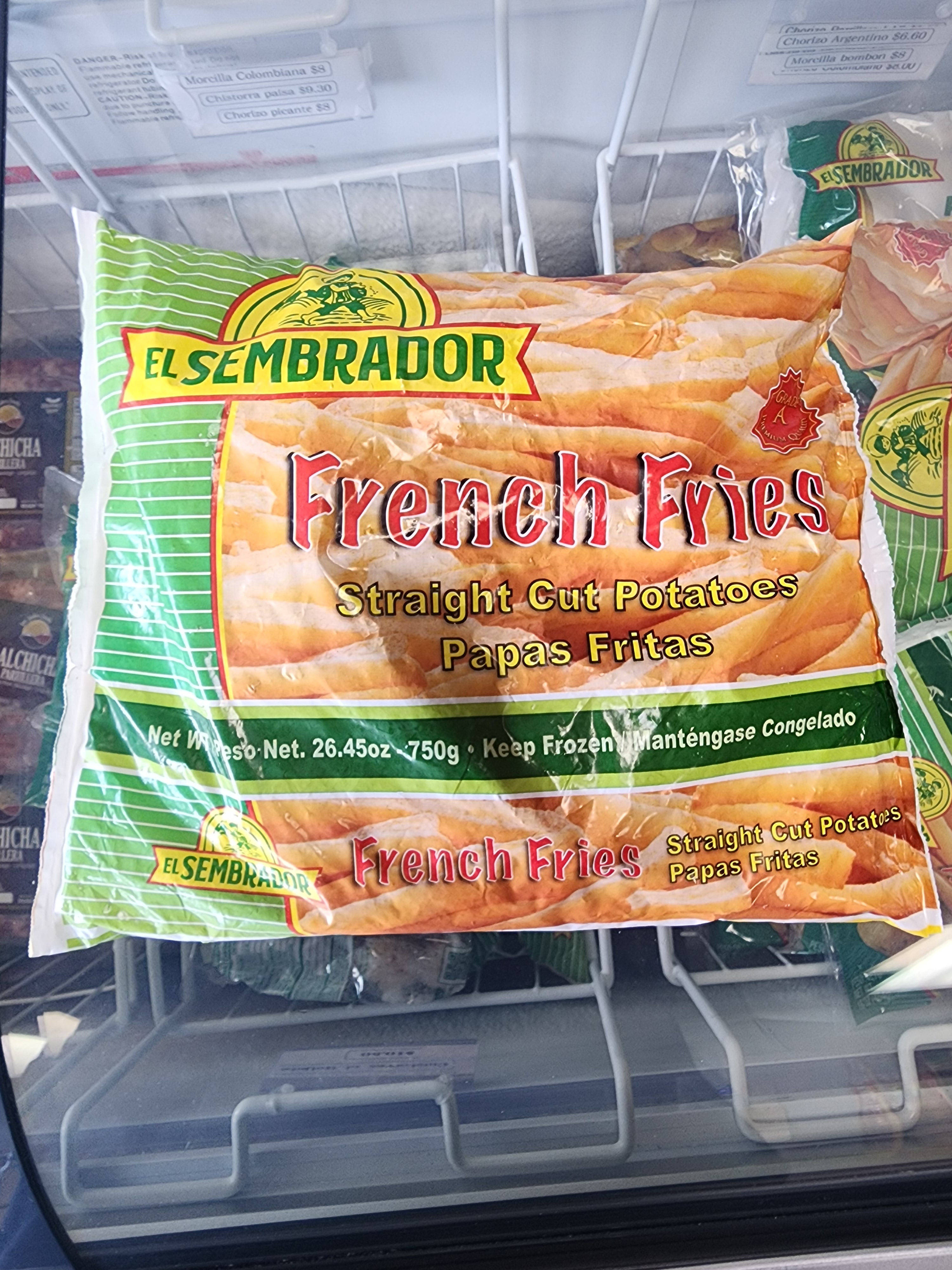 French Fries 750g Sembrador