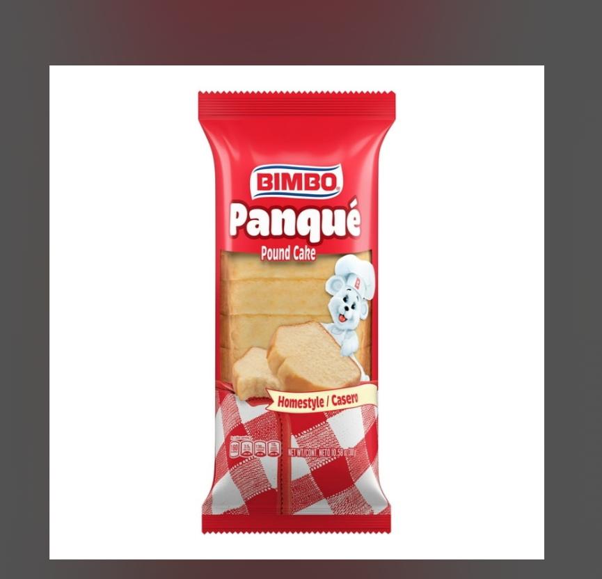 Bimbo panque casero