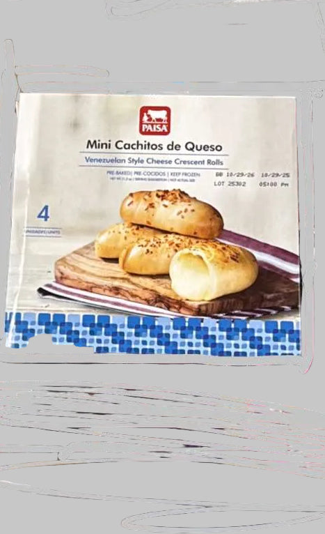 Mini Cachitos  de queso 4 units